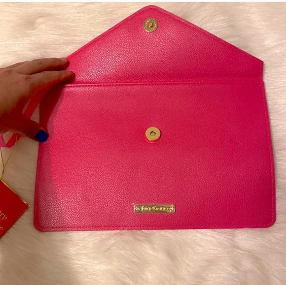 Juicy Couture Pink Clutch Bag - Picture 2 of 10